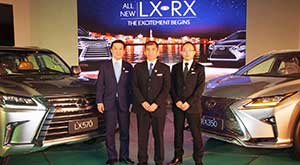 Lexus Launches All New LX and RX in Oman